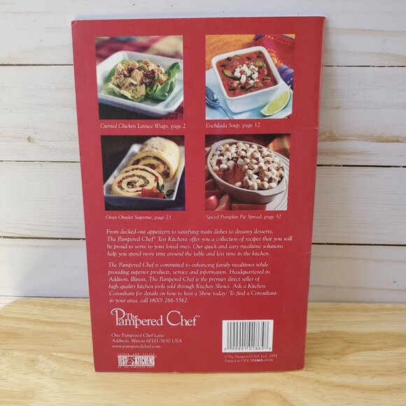 The Pampered Chef Seasons Best Recipe Collection Lot 2004, 2009, 2010 - Picture 3 of 14